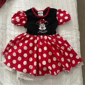 Minnie Mouse Kids Dress Disney World Disney Land XS